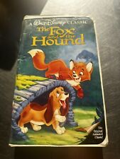 Rare WALT DISNEY CLASSIC The Fox and the Hound (VHS 2041) Black Diamond Edition picture
