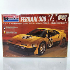 Vintage Monogram FERRARI 308 GTB Racer 1:24 Model Kit Coupe Original 1980 SEALED picture