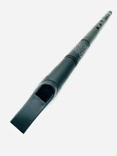 Standard Low D Irish Tin Penny Whistle By Nick Metcalf Tunable Black Handmade picture