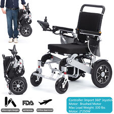Power Electric Wheelchair Mobility Aid Motorized Wheel chair Folding Lightweight picture