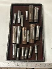 MACHINIST  OfCe  LATHE MILL Machinist Lot of Misc Collets picture