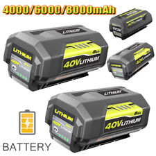 1/2/4PC For Ryobi 40V 6Ah 8Ah Battery High Capacity Lithium ion OP4050 OP40602 picture