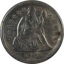 1841 O Seated Liberty Dime XF EF Extremely Fine Silver 10c SKU:I14058 picture