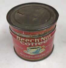 Antique Beech-Nut Coffee Advertising Sample Tin Rare 2 1/4 Oz Size picture