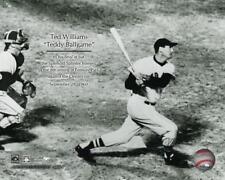 TED WILLIAMS BOSTON RED SOX LAST ATBAT HOME RUN SEP 28, 1960 8X10 PHOTO LICENSED picture