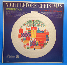 JOHNNY KAY AL GOODMAN NIGHT BEFORE CHRISTMAS LP MONO GREAT CONDITION VG+/VG+ picture