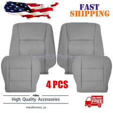 For 1998-2007 Toyota Land Cruiser Driver / Passenger Leather Seat Cover Gray picture