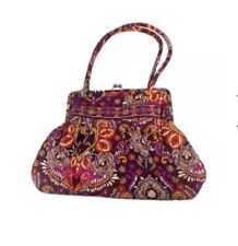 Vera Bradley Sunset Safari Paisley Quilted Snap Kiss Lock picture