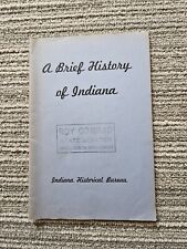A Bruef History Of Indiana, by Donald F. Carmony and Howard H. Peckham (1948... picture
