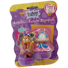 Vintage 1999 Rugrats Action Stampers Collectors Set Nickelodeon Figures Set of 2 picture