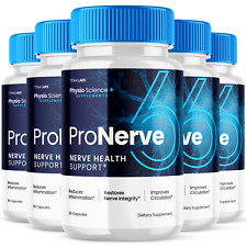 (5 Pack) Pro Nerve 6 Nootropic, ProNerve 6 Memory Brain Booster (300 Capsules) picture