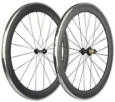 700C Alloy Brake Surface 38/50/60/80mm Carbon Wheelset Carbon Wheels Road Bike picture