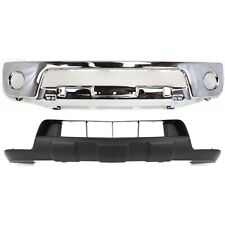 Bumper Kit For 2005-2008 Nissan Frontier With Fog Light Holes Chrome Steel Front picture