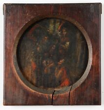 Italian School, 17th/18th Century: Mocking of Christ Oil on Slate, Old Master picture