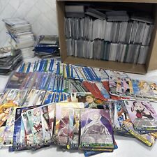 Weiss Schwarz Lycee TCG Huge Bulk Lot 10lbs Cards R/RR FOIL Various Sets READ picture