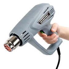 1200W Power Tool Heat Gun with Dual Temperature, Model 2244, Gray, New picture