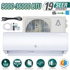 9000/24000/36000 BTU Mini Split Air Conditioner Heat Pump 19 SEER Smart AC Unit picture