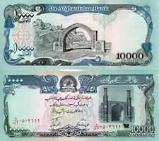 Afghanistan 10000 Afghanis 1993 Uncirculated World Currency Banknote Money picture