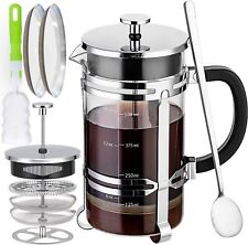 French Press Coffee Tea Maker 21oz 304 Stainless Steel Coffee Press BPA FREE picture