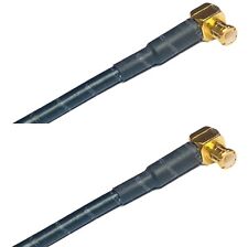 RG174 MCX MALE ANGLE to MCX MALE ANGLE Coax RF Cable Ships from USA picture