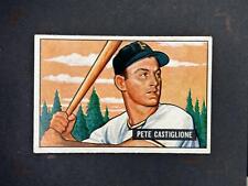 1951 Bowman Pete Castiglione #17 VG-EX Pittsburgh Pirates picture