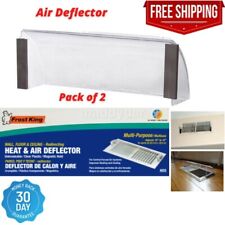 Heat Cold Deflector Pack Of 2 Air Conditioning Vent Duct Cover Adjustable 10-14