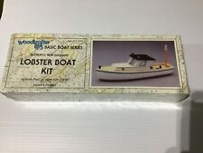 WOODKRAFTER WOODEN SHIP KIT LOBSTER BOAT picture