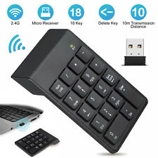 Wireless USB Number Pad Numpad Numeric Keypad Number Keyboard For Laptop Desktop picture
