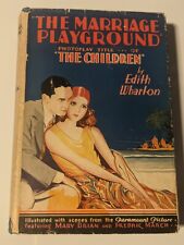 Antique 1928 The Marriage Playground by Edith Wharton Hardcover picture