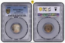 France 50 centimes semeuse 1900 Silver PCGS MS64+ Gad.420 F.190 Coin picture