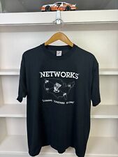 Vintage Jerzees Networks Graphic T Shirt Size X-Large picture