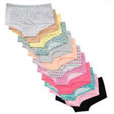 Alyce Intimates 12 Pack High Waisted Cotton Boyshort Small picture