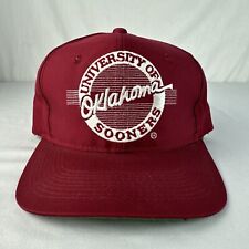 Vintage The Game Circle Logo Snapback Hat Oklahoma Sooners Glued Tag 90s picture