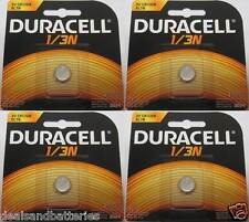 4 Duracell DL1/3N CR1/3N 2L76 3V Lithium Batteries picture