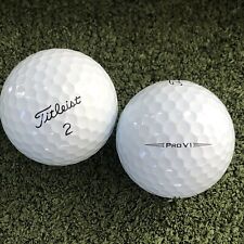 50 Titleist Pro V1 4A Grade Used Golf Balls (AAAA) White picture