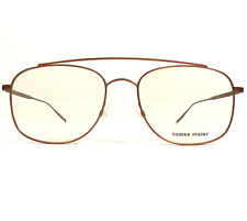 Tomas Maier Sunglasses TM0017O 005 Brown Square Frames with Yellow Lenses picture