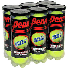 NEW Penn Championship Extra-Duty Tennis Balls 6 Pack (6 Cans, 18 Balls) picture