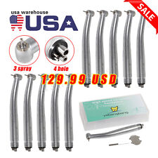 10 pieces High Speed Handpieces Dental Turbine Push Button Triple Water Yabang picture