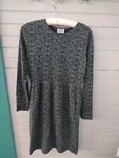 Laura Ashley Cotton print dress size small picture