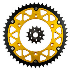 13T Front 49T Rear Sprockets Kit For Suzuki RM125 1987-2011 RMZ250 2007-2012 picture