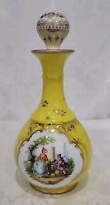 RICHARD KLEMM DRESDEN PORCELAIN CRUET HAND PAINTED COURTING COUPLE RARE MARKED picture