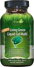 Irwin Naturals - Men's Living Green Liquid Multi Softgels, Value size, 120ct picture