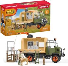 Schleich Wild Life — 45-Piece Animal Rescue Toy Truck Playset with Ranger, Lion picture
