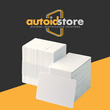 1000 Blank White PVC Cards - CR80, 30 Mil, Credit Card Size, **  ** picture