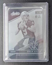 2016 Panini Absolute Glass Drew Brees New Orleans Saints Card #16 SSP picture