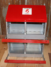 Duncan's 4-Hole  Hen Chicken Nest. Highest Quality. Made in USA. picture