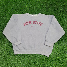 Vintage NIKE Mississippi-State Sweatshirt Womens Large 20x20 picture