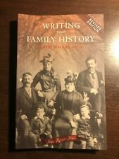 WRITING YOUR FAMILY HISTORY - A NEW ZEALAND GUIDE by JOAN ROSIER-JONES - P/B picture