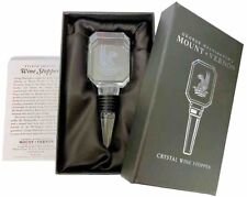 George Washington's Mount Vernon Souvenir Crystal Bottle Stopper with Griffin  picture