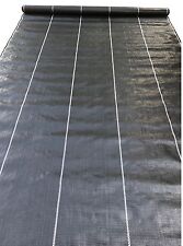 Weed Barrier Landscape Fabric Woven UV Resistant Commercial Grade 6x300ft 3.2oz picture